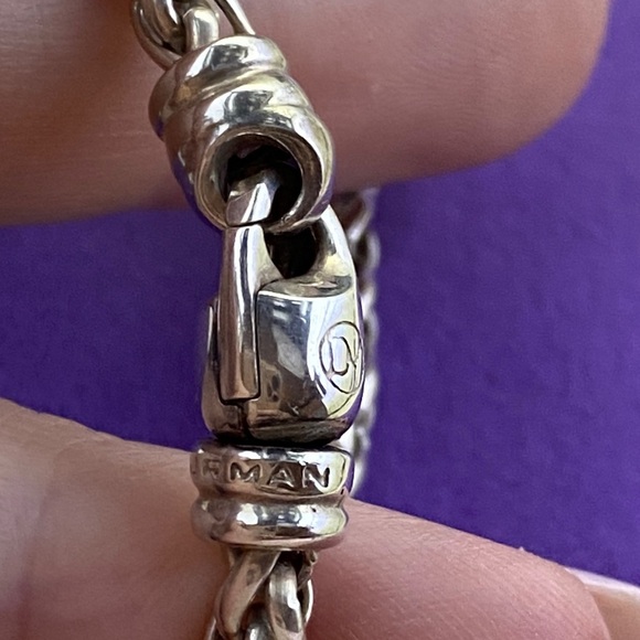 💛 Sterling Silver David Yurman Wheat Chain Necklace - Picture 4 of 8